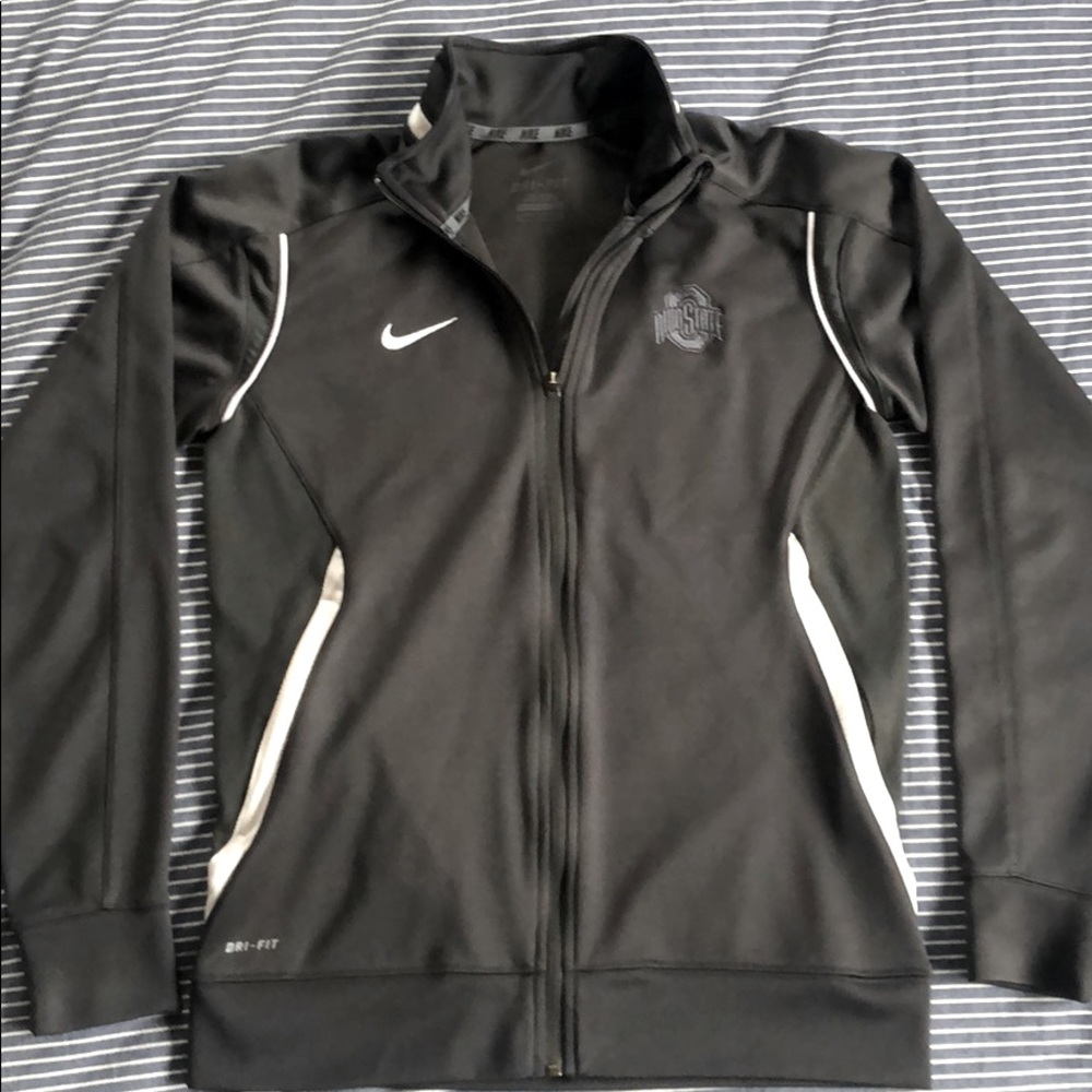Ohio State Nike DriFit Athletic Jacket Small